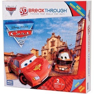 Megapuzzles Breakthrough 3D Autod 2 (Cars) - 50671AEG