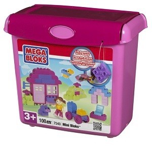MEGABLOKS MINI BLOKS - 7540 Konstruktor (100 osa)