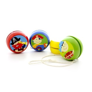 Puidust piraatide jojo (12 tk)