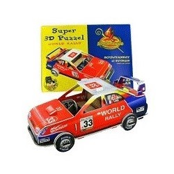 SUPER 3D-PUZZLE "WORLD RALLY" (6 tk)