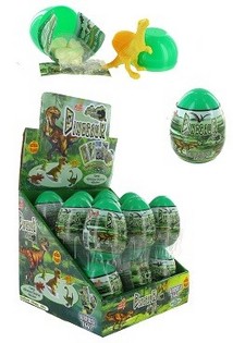 &Uuml;LLATUSMUNAD DINO JA KOMMIDEGA (18 tk)