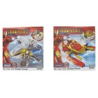 MEGABLOKS Iron Man 2 S&otilde;iduk ja Figuur