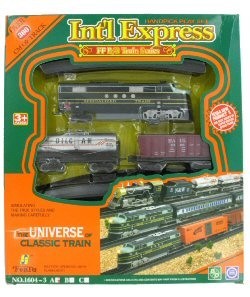Klassikaline rongikomplekt INTERNATIONAL TRAIN EXPRESS