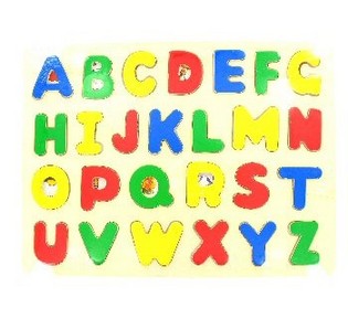 Puidust ABCD Pusle (6 tk)