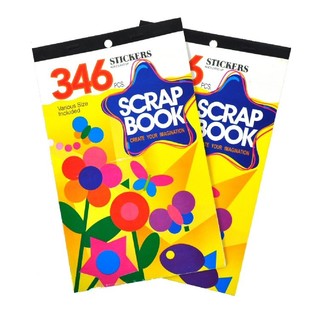 Kleepsuraamatud SCRAP BOOK (12 tk)