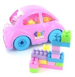 SUUR TÜDRUKUTE AUTO KOOS KLOTSIDEGA