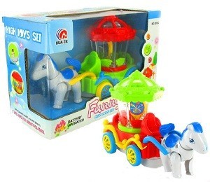 Bump & Go Magic Wagon Hobune ja Vanker Valguse ja Heliga