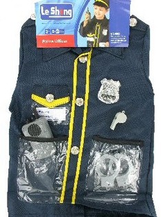 Politseiniku M&auml;ngukomplekt / Kost&uuml;&uuml;m