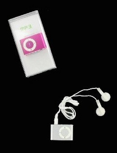 MP3-m&auml;ngija K&otilde;rvaklappidega - 4GB (Erinevad V&auml;rvid)