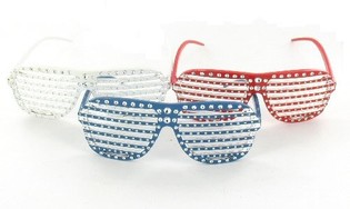 Shutter Shades Prillid Bling Blingiga (10 tk)