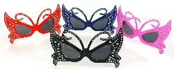 Bling Bling liblikaprillid (12 tk)