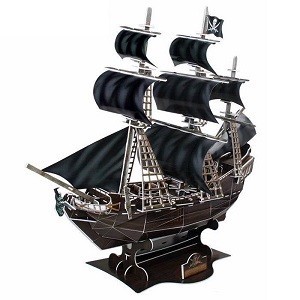 3D pusle - Piraadilaev Queen Anne's Revenge