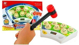 Hamstri Mängukonsool | Osavusmäng Whack-a-Mole
