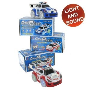 Bump & Go Politseiauto (2 tk)