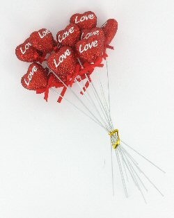 DEKORATIIVNE S&Uuml;DA LOVE (12 tk)