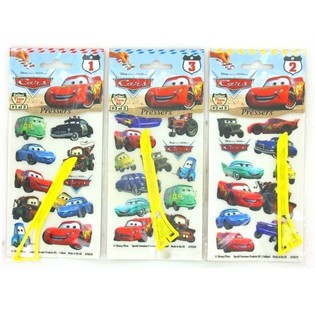 KRAABITAVAD KLEEPSUD / SIIRDEPILDID DISNEY CARS (24 tk)