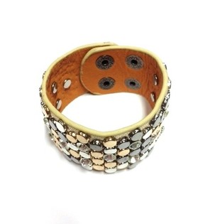 Luksuslik Lai K&auml;ev&otilde;ru Taupe Nootide ja Strassidega (1 tk)