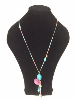 Pikk Ibiza stiilis kaelakee Buddhaga (1 tk)