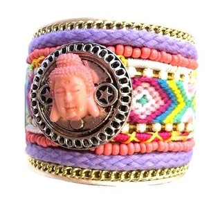 Luksuslik Ibiza Stiilis K&auml;ev&otilde;ru Multicolor Buddha (1 tk)