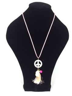 Ibiza-stiilis Kaelakee L&otilde;he Peace Buddha (1 tk)