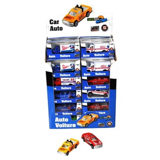 Die-Cast metallist s&otilde;idukid displeil (36 tk)