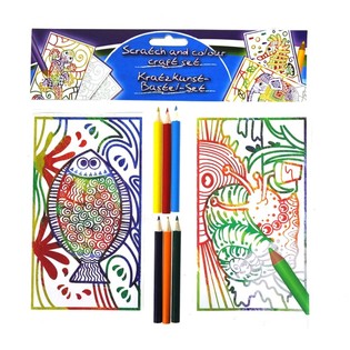 8-osaline kraabi- ja v&auml;rvimiskomplekt (24 tk)