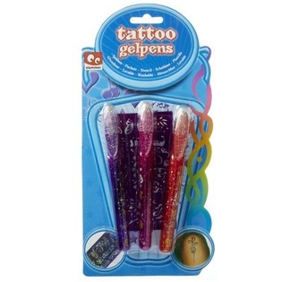 3 t&auml;toveeringu geelpliiatsit kaardil (12 tk)
