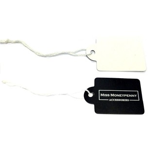 Ehtesilt "Miss Moneypenny" Nööriga 3x2,5cm (100 tk)