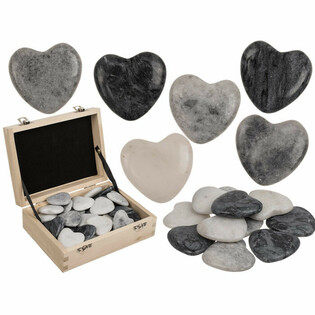 S&Uuml;DAMEKUJULISED LOODUSKIVID - WORRY STONES (36 tk)