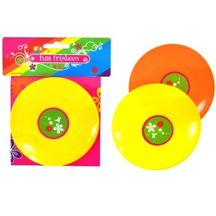 2 väikest frisbeed kotis (12 tk)