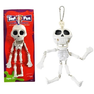 Smiffy's hirmus skeletiga võtmehoidja kaardil (12 tk)