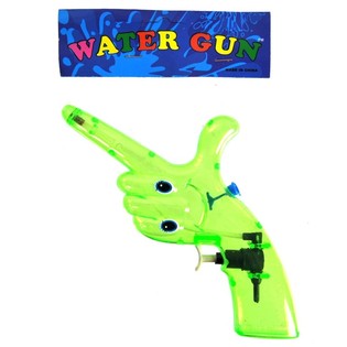 Veepüstol käsi roheline 22 cm (12 tk)