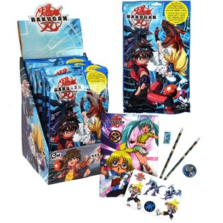 BAKUGAN KOOLI KINGIKOMPLEKT EKSPONAADIS (12 tk.)