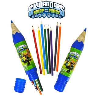 Skylanders V&auml;rvipliiatsid - 8 tk Komplekt Suures Tuubis (6 tk)