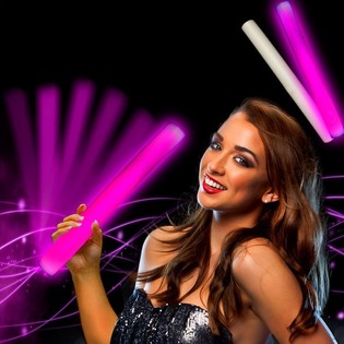 LED vahtplastist pulk ROOSA - Peopulk - 24 tk