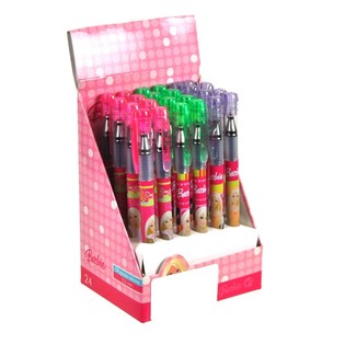 Barbie geelpliiatsid displeis (24 tk)