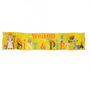 TERVITUSB&Auml;NNER SINTERKLAAS & PIET XXL 300 X 60 CM (7 tk)