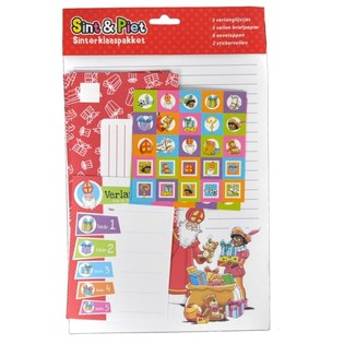 14-osaline Sinterklaasi / J&otilde;uluvana Soovide Nimekirja Komplekt (12 tk pakis)