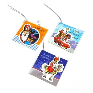 Sinterklaas Kingituste Sildid Karbis (12 tk)