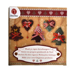 5-osaline DIY komplekt "Valmista ise j&otilde;uluehted" - Mudel 1 (6 tk)