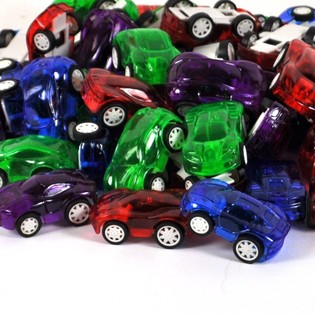 Mini h&otilde;&otilde;rdeajamiga auto 5 cm (25 tk)