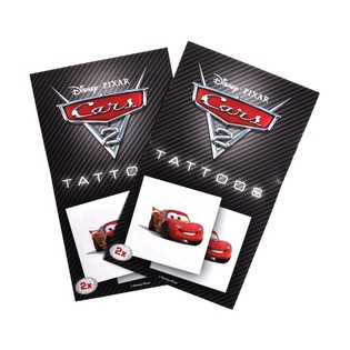 DISNEY CARS 2 TATOO KLEEBISED (50 tk)