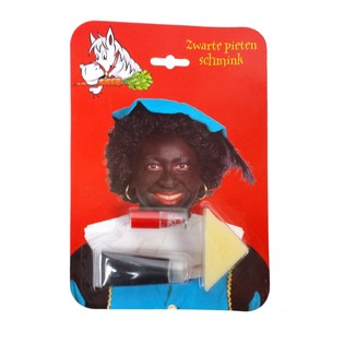 Zwarte Piet Grimmikomplekt Kaardil (6 tk)