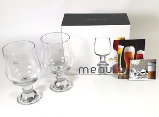 MENU - Tumedat &otilde;lle klaaside komplekt, 2 tk (1 tk)