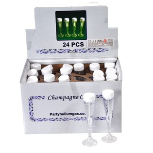 Seepimullid Šampanjaklaasi Kujulised Display-karbis (24 tk)