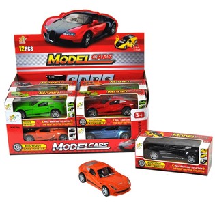 Hõõrdeajamiga Sportautod Display-karbis (12 tk)