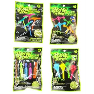 4 GLOW 'N ' FUN M&Auml;NGUASJA KOTIS (24 tk)