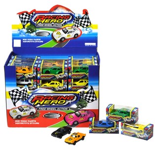 Die-Cast Mänguautod Ekraanil (60 tk)
