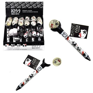 HELLO KITTY - 2 &Uuml;HES PASTAPLIIATS JA P&Otilde;RKEPALL - MUST (24 tk)
