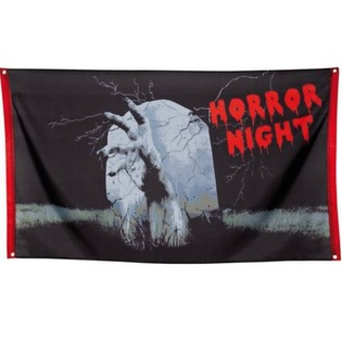 Suur b&auml;nner Horror Night 150 x 90 cm (7 tk)